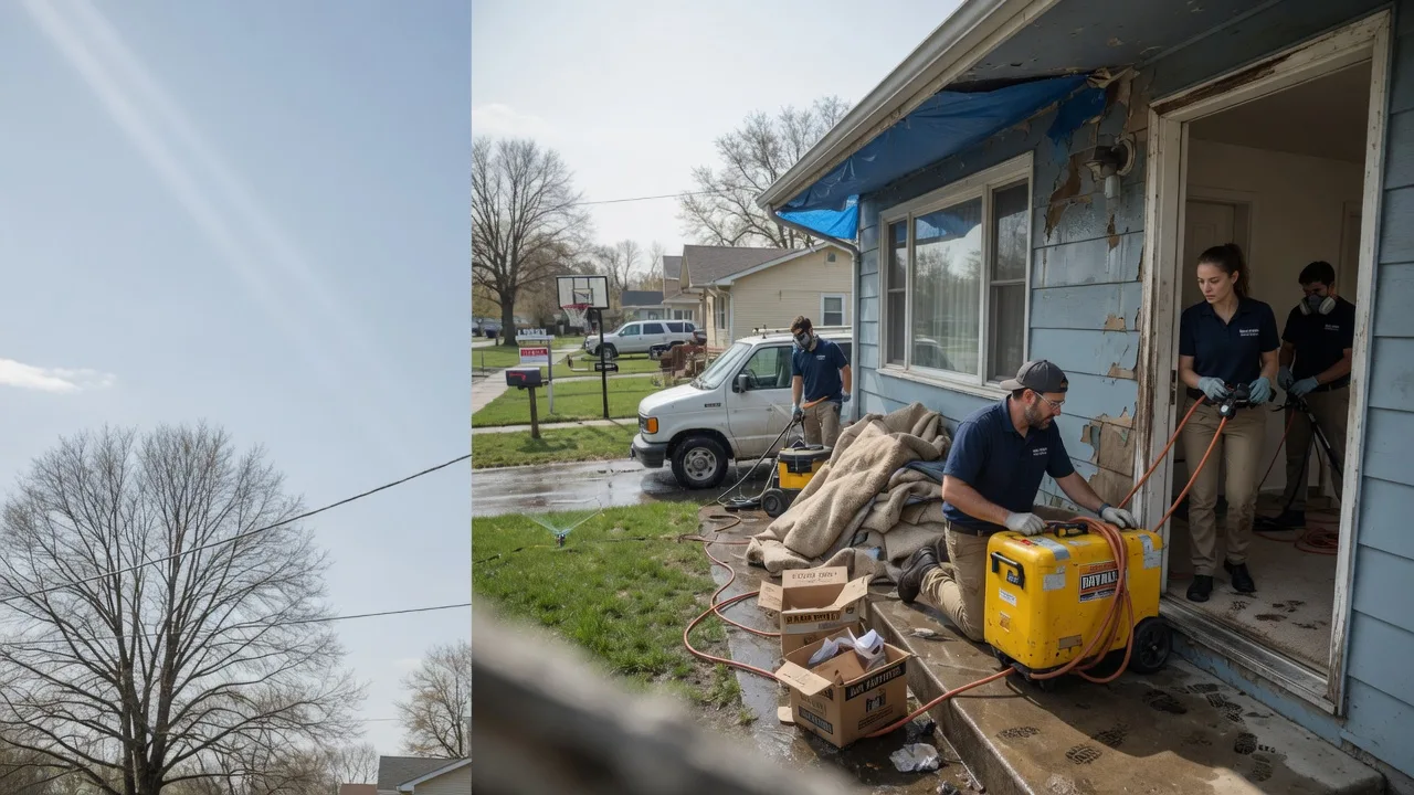 Basement Flood Cleanup in Johnstown, PA near me